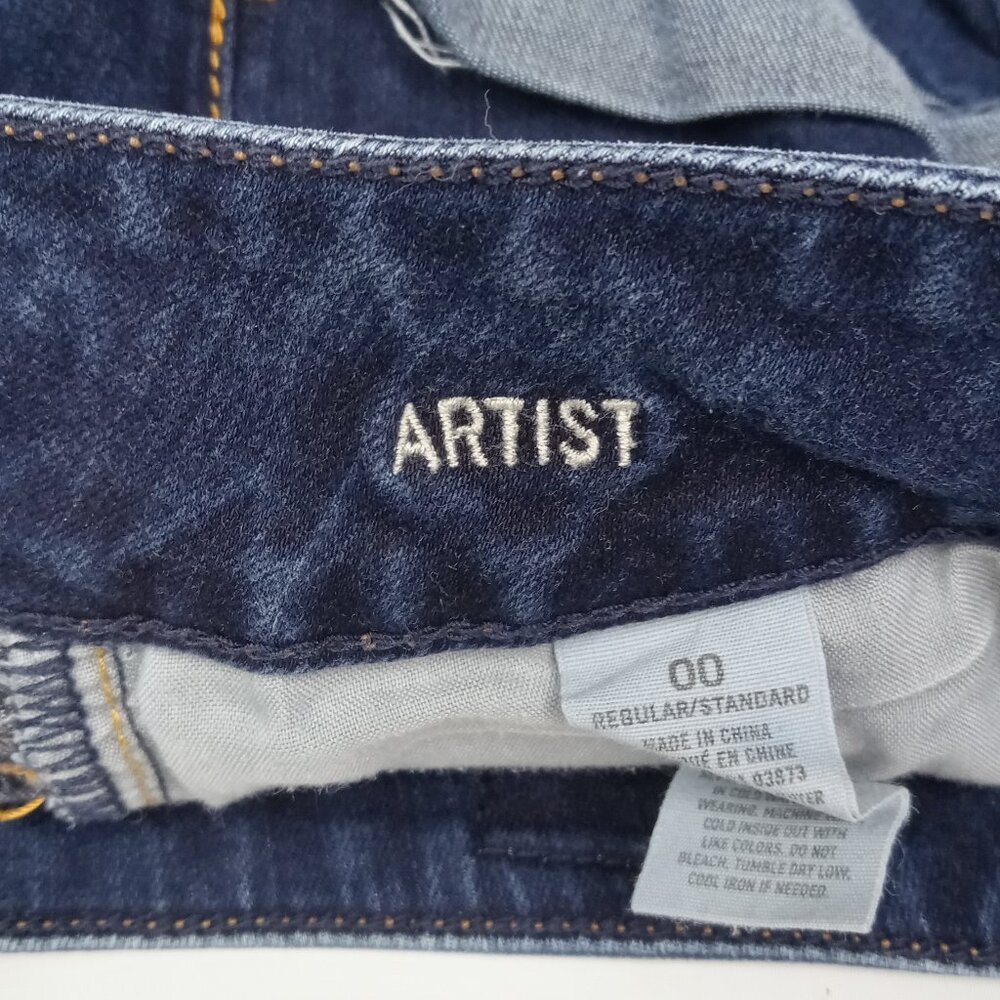 American Eagle Artist Super Stretch Denim Shorts Size 00 - Picture 7 of 8